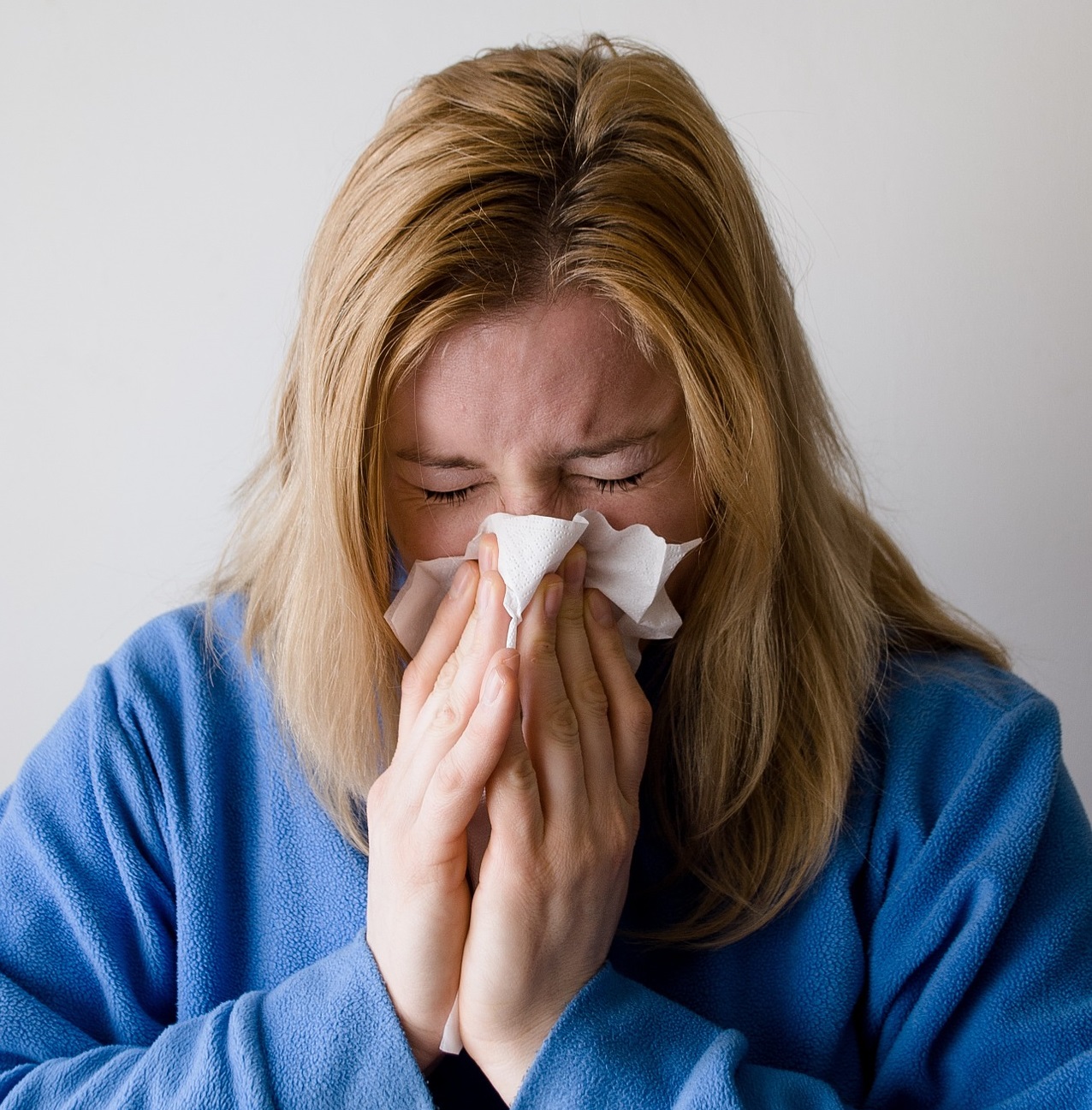 Folgen von Allergie Nase läuft