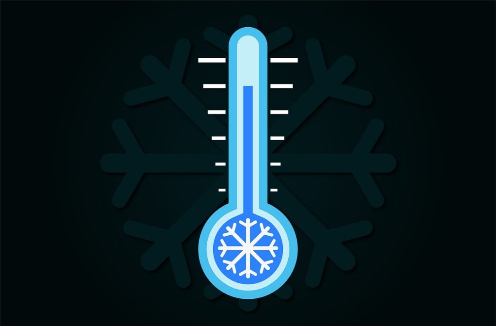 Thermometer Temperatur Einfrieren